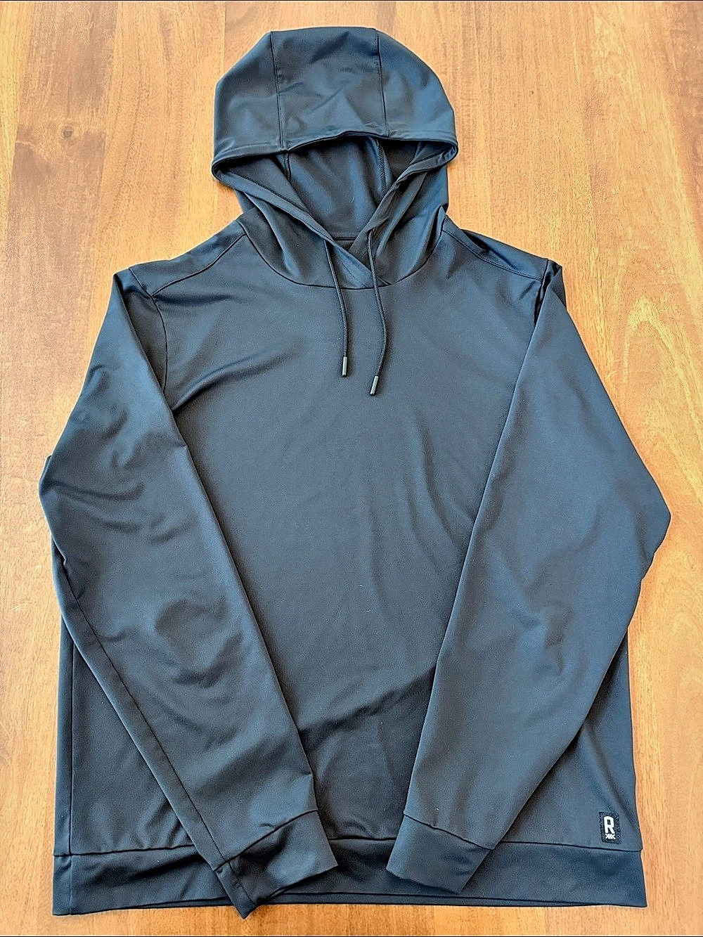 Rhône Men’s Essentials Hoodie Pullover in Black Size Medium